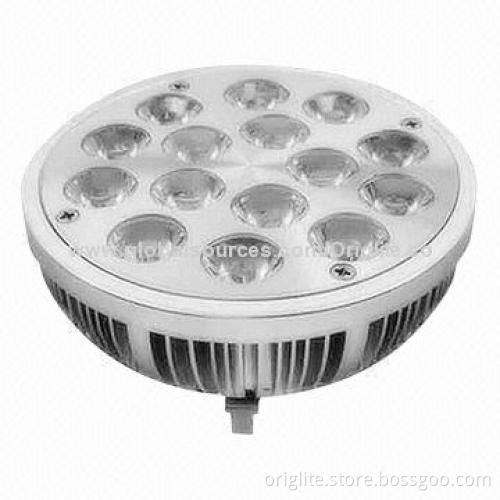 AR111 LED Spotlight Bulb with 85-245V AC, Bridgelux LED Chip, 15pcs LED, 90lm/W, G53, 3yrs Warranty